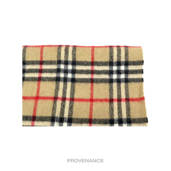🔴 Burberry Scarf - PURE CASHMERE Nova Check - Picture 4 of 7
